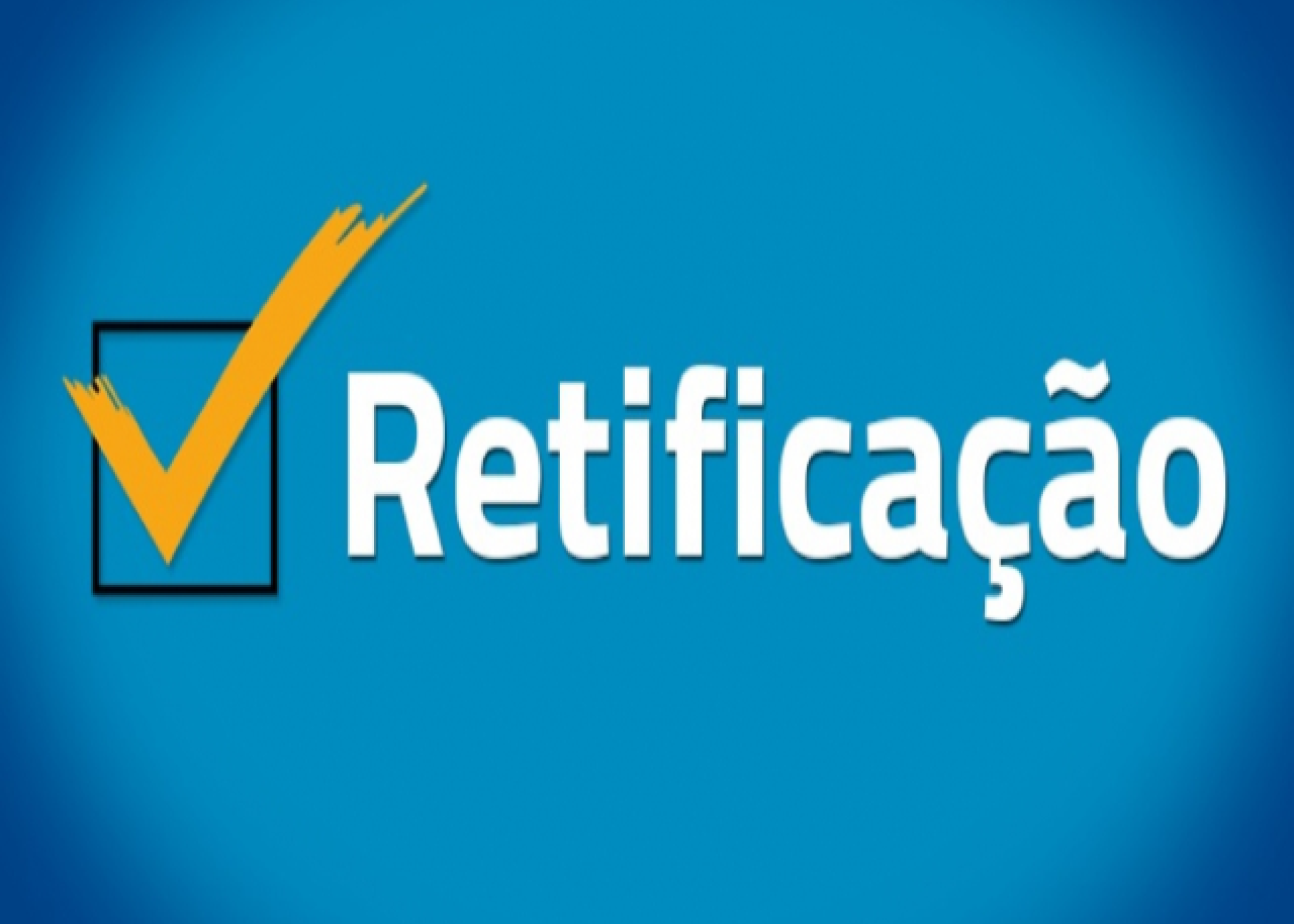 3ª Retificação Concurso Público Nº 001/2023